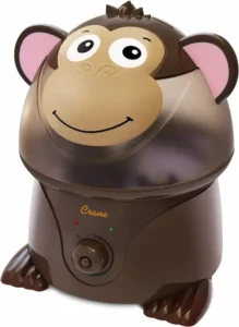 Crane Adorables Ultrasonic Cool Mist Humidifier Monkey