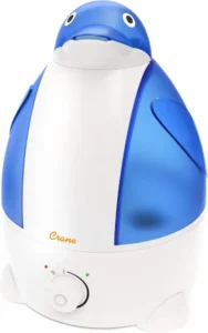 Crane Adorables Ultrasonic Cool Mist Humidifier Penguin