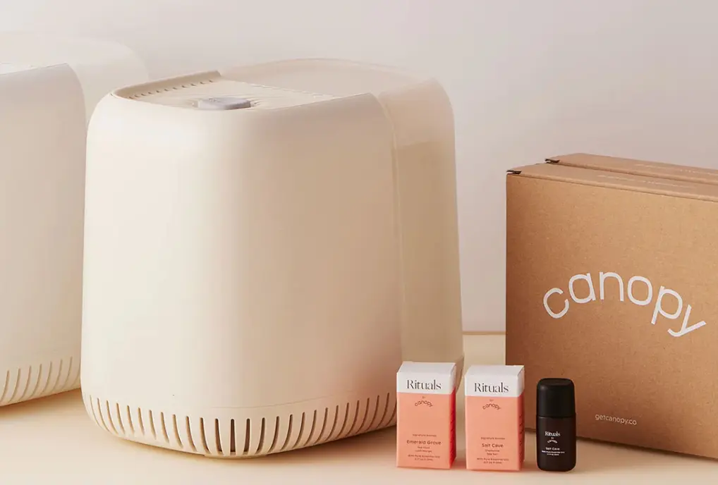 Canopy humidifier